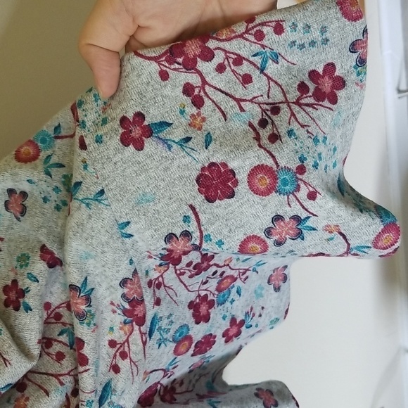 Disney Princess V Neck Knit Dress Gray Pink XLarge - Picture 7 of 8